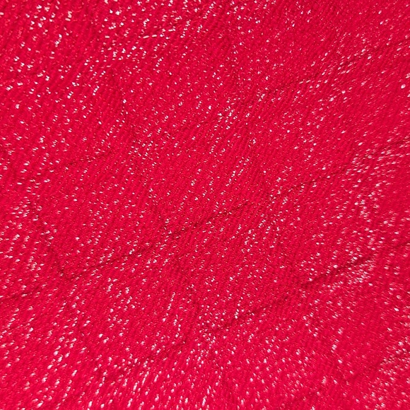 Allison Daley | Red Sparkle Cardigan Size Large - Picture 9 of 9